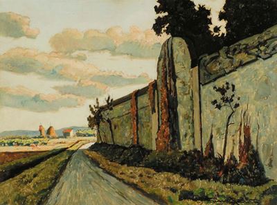 Gino Romiti (1881-1967)strada di Campagna