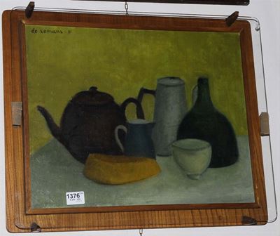 De Romansnatura Morta con Teiera, 1951
