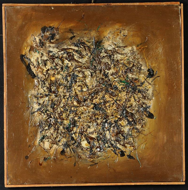 Maty Tarres (XX secolo) Astratto, 1960  - Asta Asta OnLine 06-2012 - Cambi Casa d'Aste