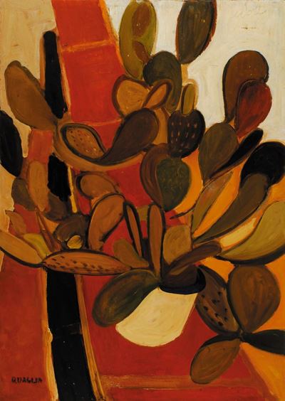 Carlo Quaglia (1903-1970)fichi D’india, 1952