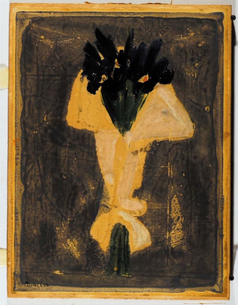 Carlo Quaglia (1903-1970) Ireos nella carta, 1960  - Asta Carlo Quaglia, un'antologia dell'opera - I - Cambi Casa d'Aste