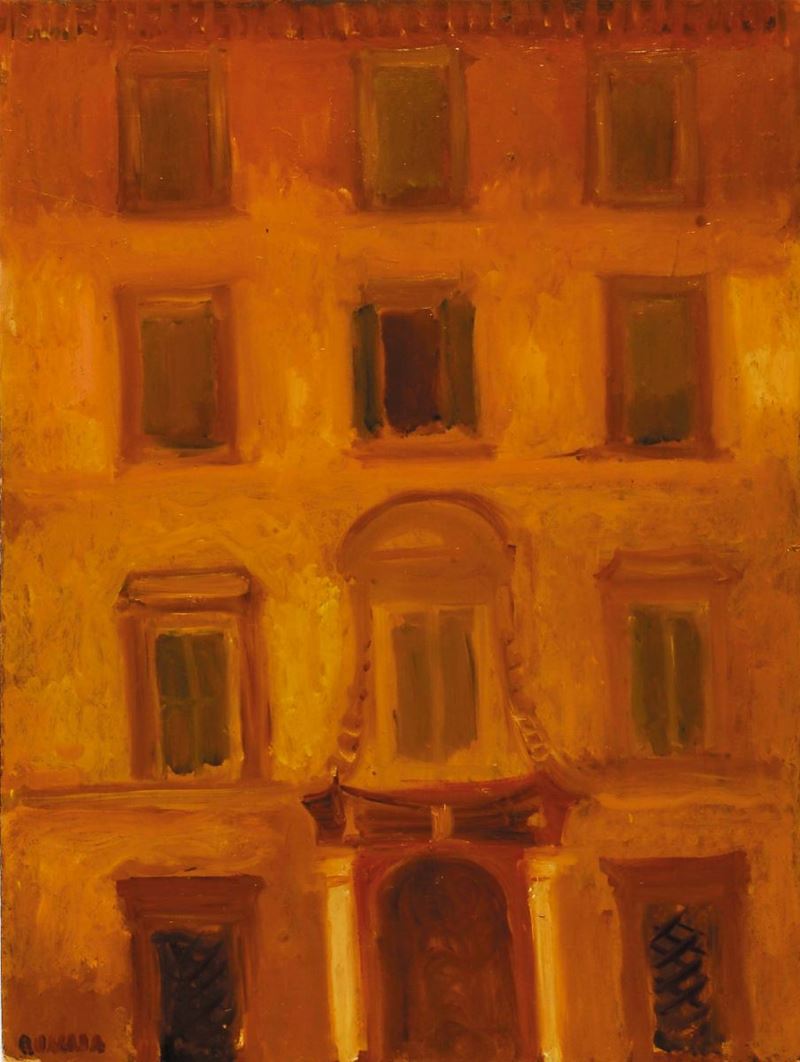 Carlo Quaglia (1903-1970) Intonaco romano, 1962  - Auction Carlo Quaglia, an anthology of the work - I - Cambi Casa d'Aste