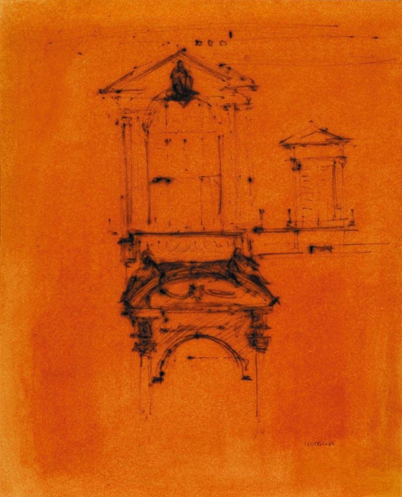 Carlo Quaglia (1903-1970) Il Quirinale, 1962  - Asta Carlo Quaglia, un'antologia dell'opera - I - Cambi Casa d'Aste