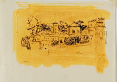 Carlo Quaglia (1903-1970)ponte Sant’angelo, 1965
