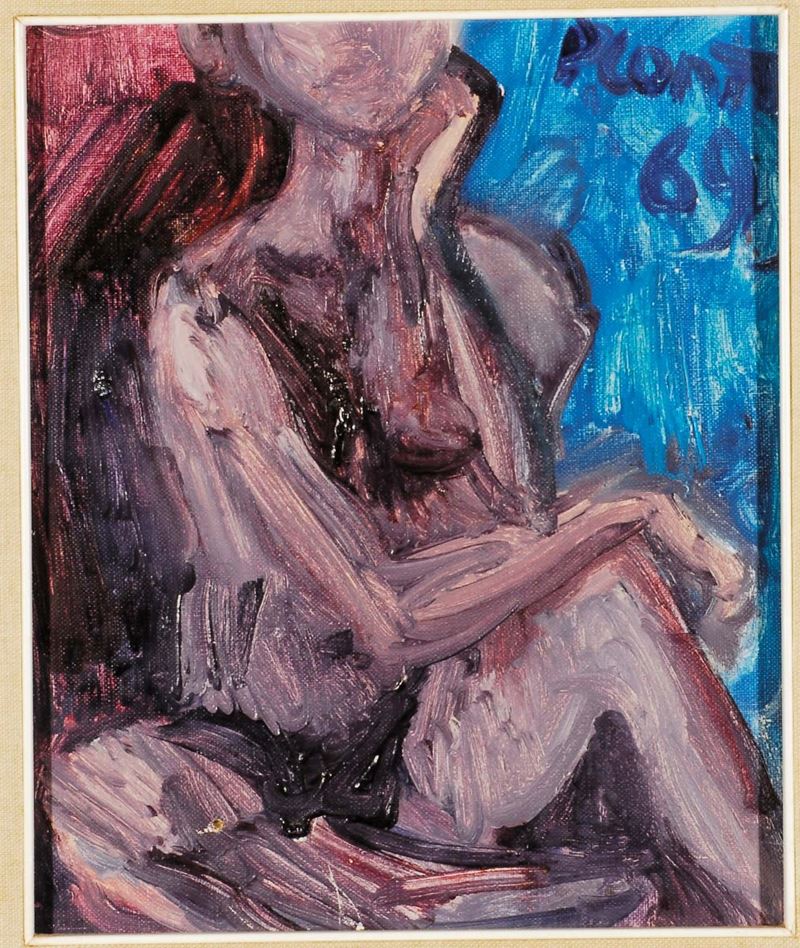 Primo Conti (1900-1988) Nudo femminile, 1969  - Auction 19th and 20th century paintings - II - Cambi Casa d'Aste