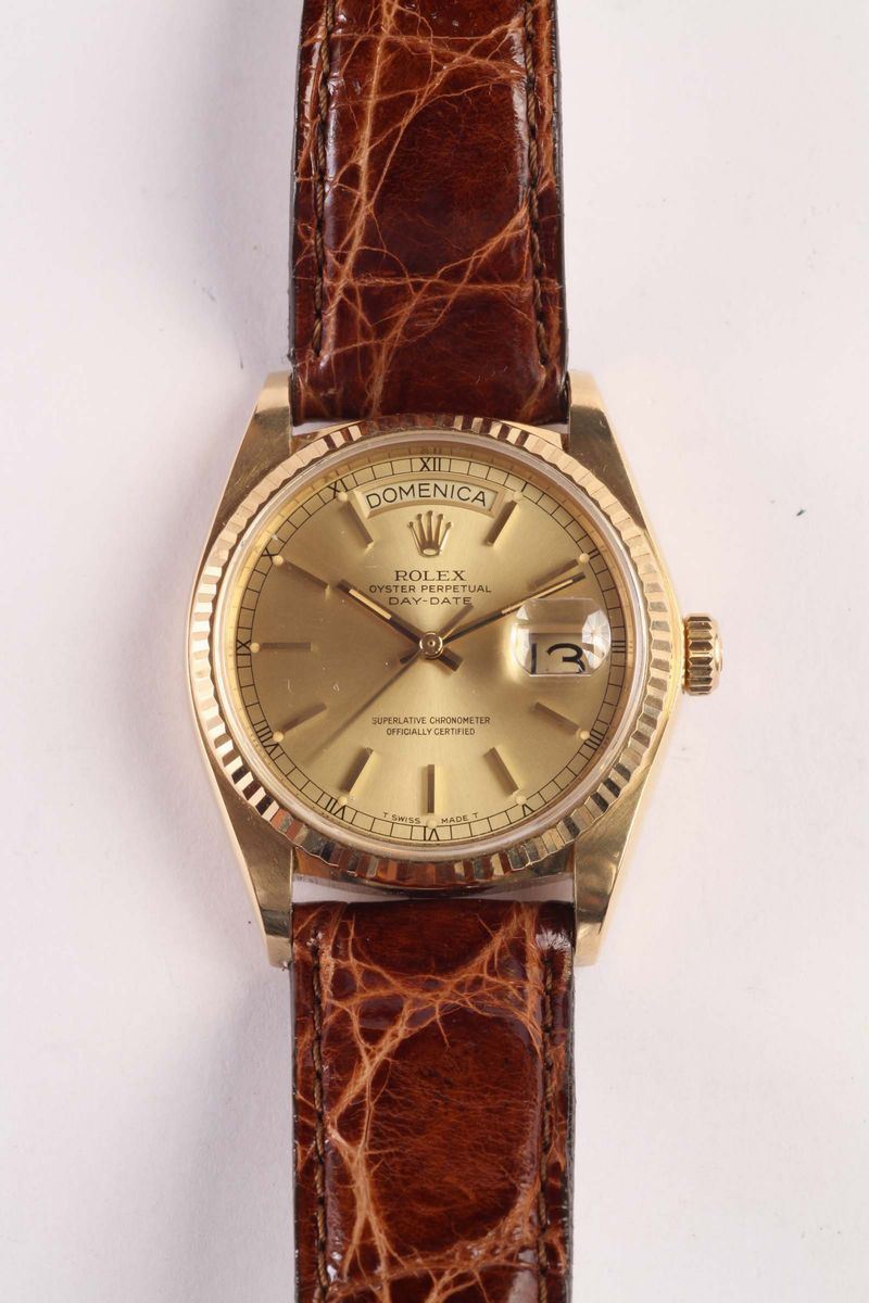 Orologio da polso Rolex  Oyster Perpetual Day-Date  - Auction Ancient and Contemporary Clocks and Jewels - Cambi Casa d'Aste