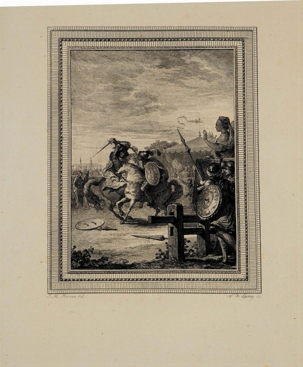 Edizioni del '700 - Illustrati Ariosto Ludovicoorlando Furioso, Parigi, Stamperia di Plassan, 179...