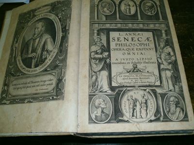 Edizioni del '600 - Autori Latini Seneca Lucius Anneusl. Annaei Senecae Philosophi Opera, Quae Ex...
