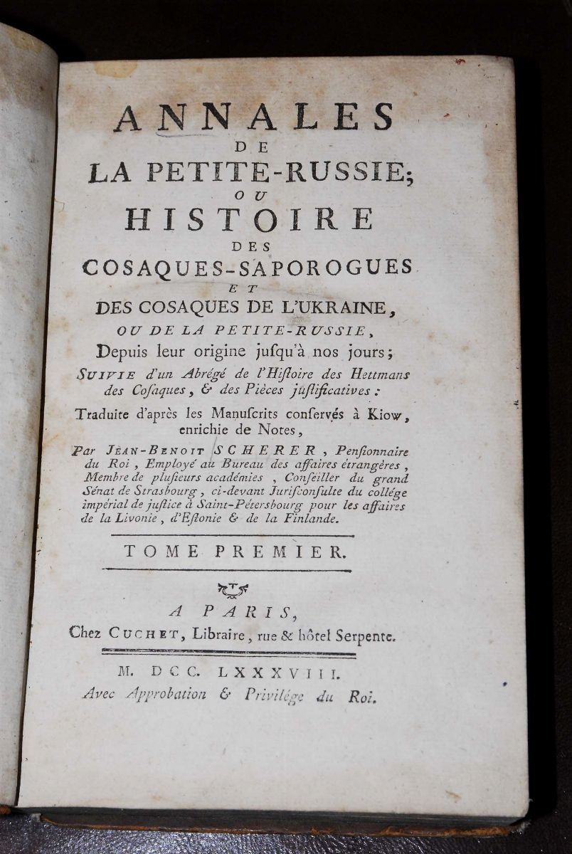 Lotto di 3 Opere Sull'impero Russoruliere Claude-carloman, Histoire, Ou Anecdotes Sur la Révoluti...
