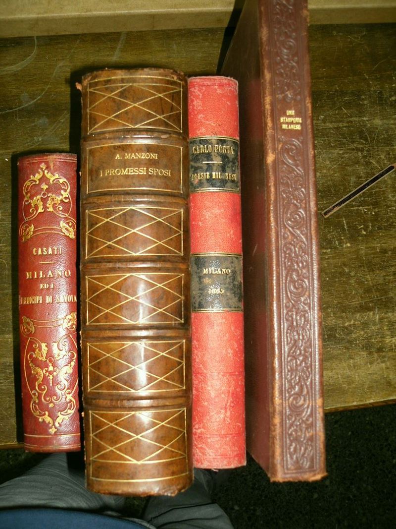 Lotto di 5 opere di letteratura e critica manzoniana  - Auction Old and Rare Books - Cambi Casa d'Aste