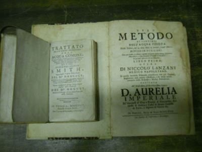 Lotto di 2 Opere Relative All'idroterapiasmith, Trattato delle Virtù Medicinali Dell'acqua Comune...