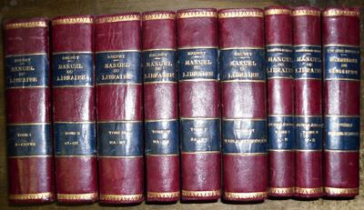 Edizioni del '800 - Bibliografiebrunet Jacques Charles-manuel Du Livraire Et De L'amateur De Livr...