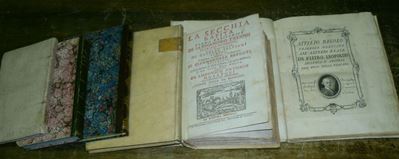 Lotto di 6 Opere di Varia Letteratura del Secolo Xviiiduranti Durante, Attilio Regolo. Tragedia D...
