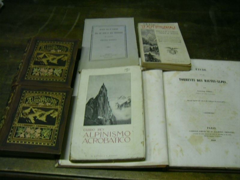 Lotto di 5 opere su Alpi e alpinismo  - Auction Old and Rare Books - Cambi Casa d'Aste