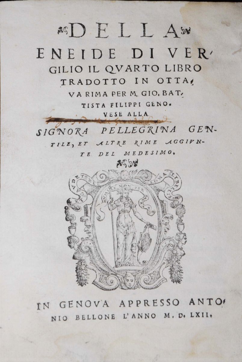 Lotto di 2 Diverse Ediizioni Dell’eneide Virgiliana Vergilius Maro Publiusdella Eneide di Vergili...