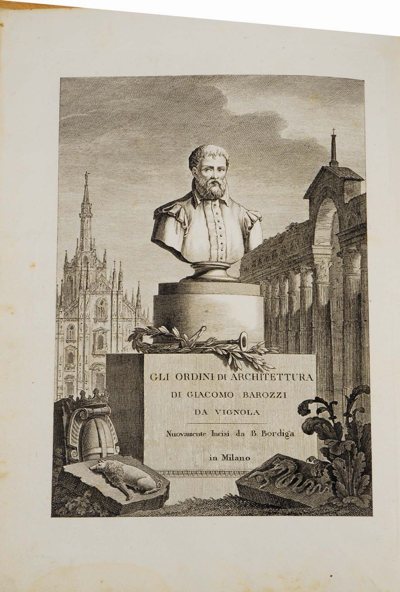 Lotto di 2 Opere di Architetturabranca Giovanni, Manuale D'architettura Corretto ed Accresciuto, ...