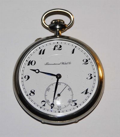 Orologio International Watch&co. da Tasca con Cassa in Nichel, 1890 Circa