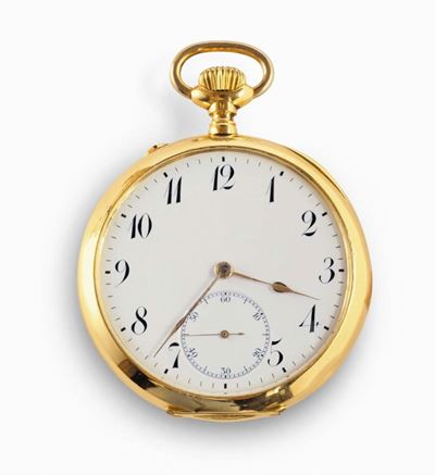 Orologio A.lange & Sohne Tipo Lepine Cassa Oro 18 Kt, 1890 Circa