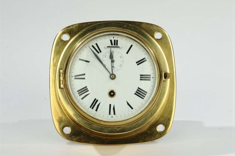 Orologio da marina da parete, 1880 circa  - Auction Pendulum and Decorative Clocks - Cambi Casa d'Aste