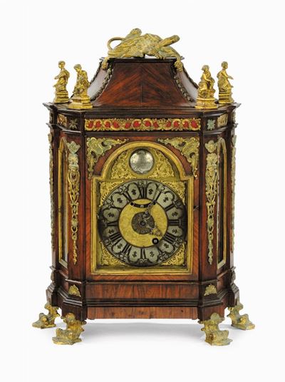 Importante Pendola Romana Firmata Federico Sebastiani, Roma 1730 Circa