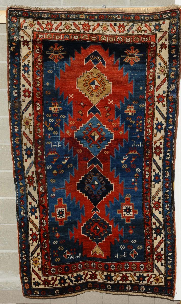 Tappeto persiano, fine XIX inizio XX secolo  - Auction Ancient Carpets - Cambi Casa d'Aste
