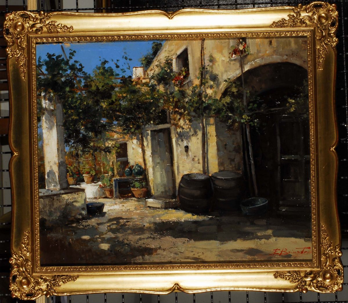 Ezelino Briante (1901-1971)casolare a Capri