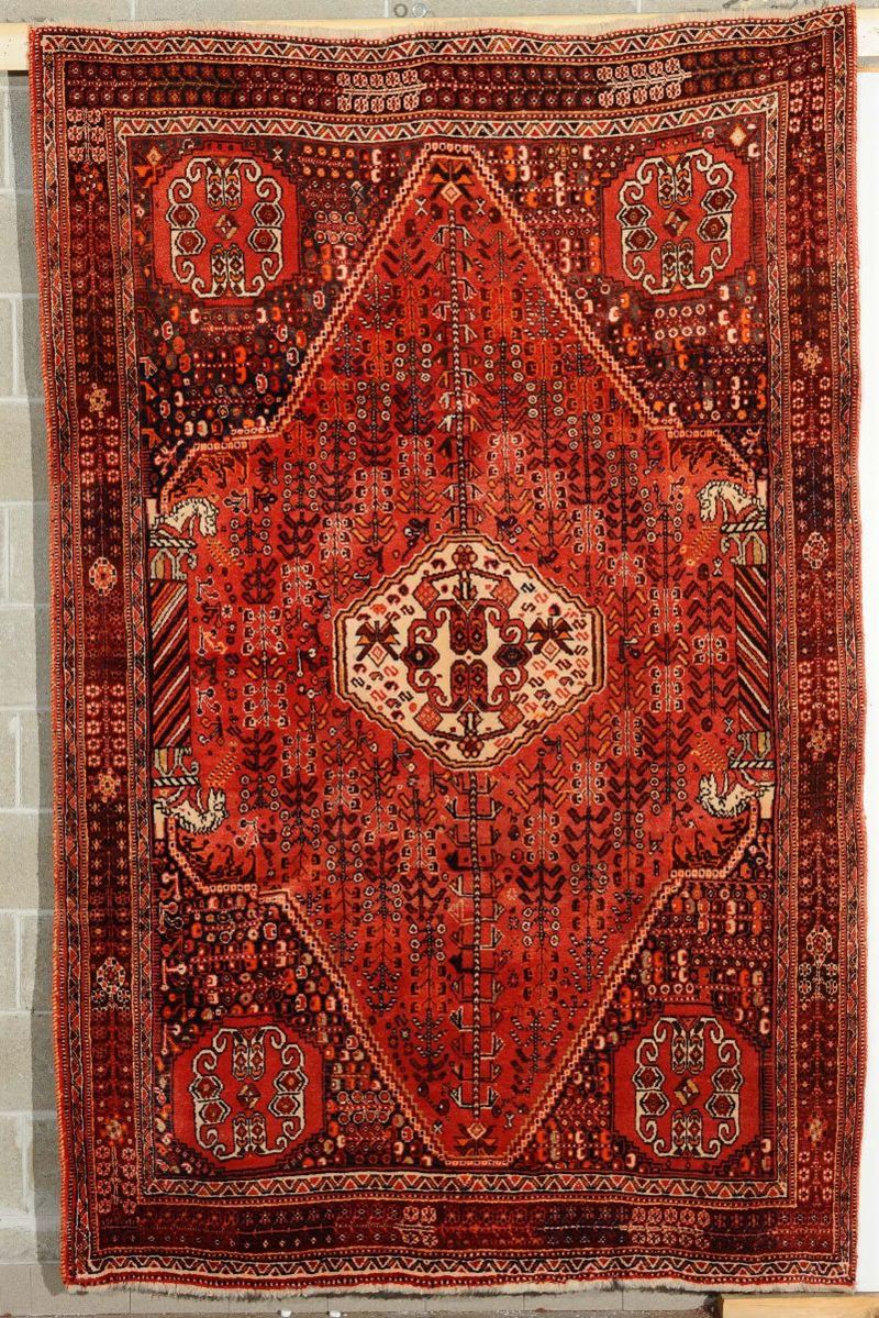 Tappetto Sud-Persia, XX secolo  - Asta Tappeti Antichi - Cambi Casa d'Aste