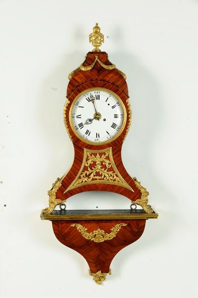 Orologio Cartel da Parete Lastronato, Palermo XVIII Secolo