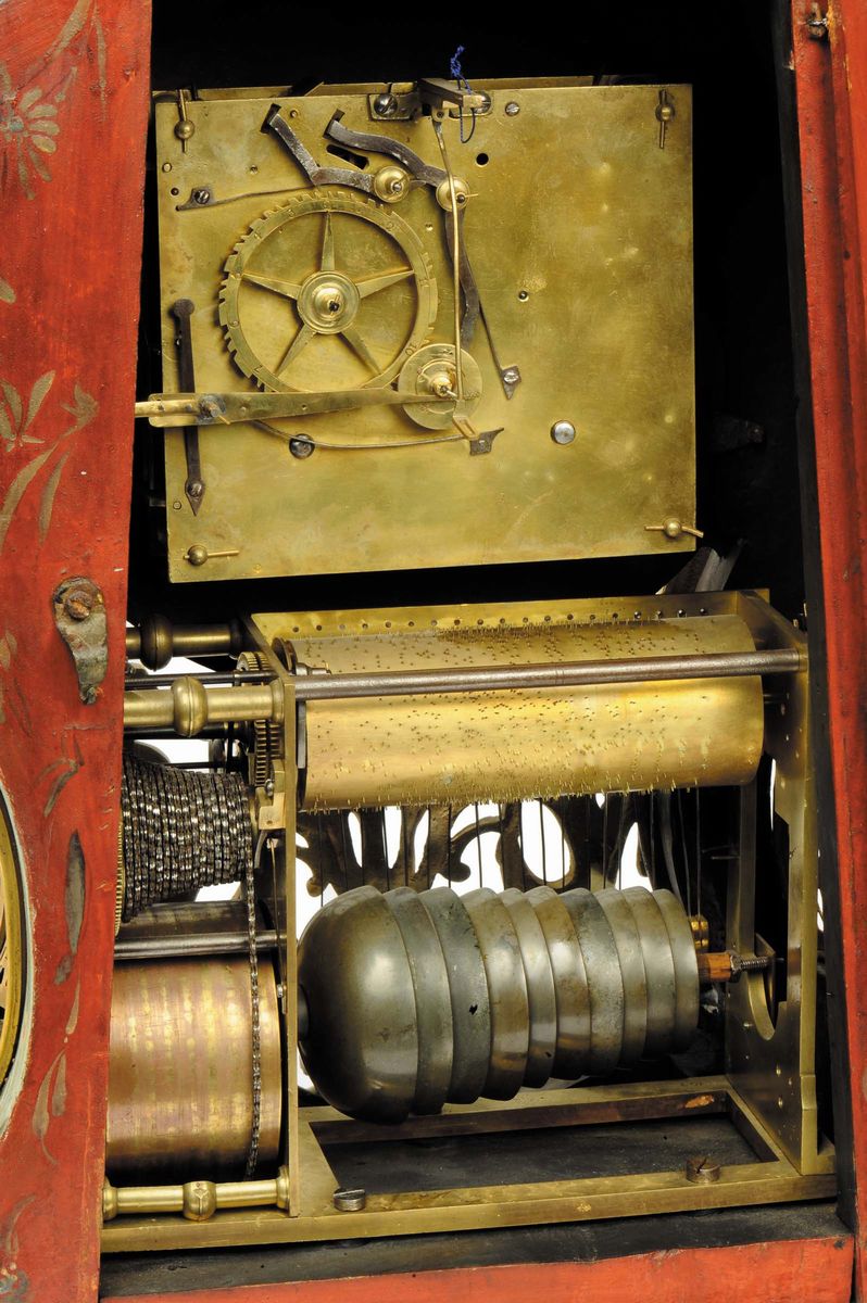 Orologio Cartel e Musicale, Svizzera Fine XVIII Secolo