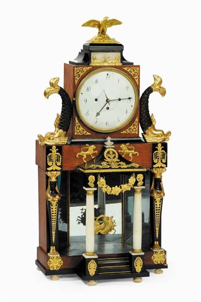 Orologio Austria con Teca e Delfini