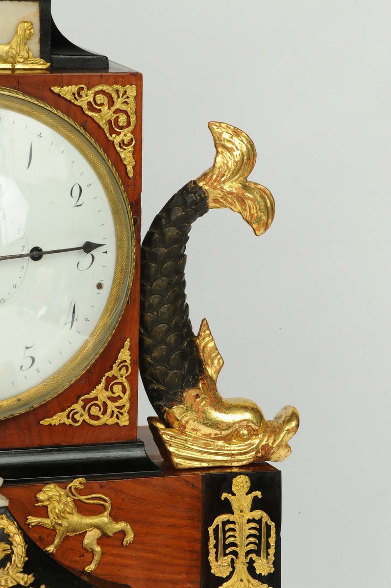 Orologio Austria con Teca e Delfini