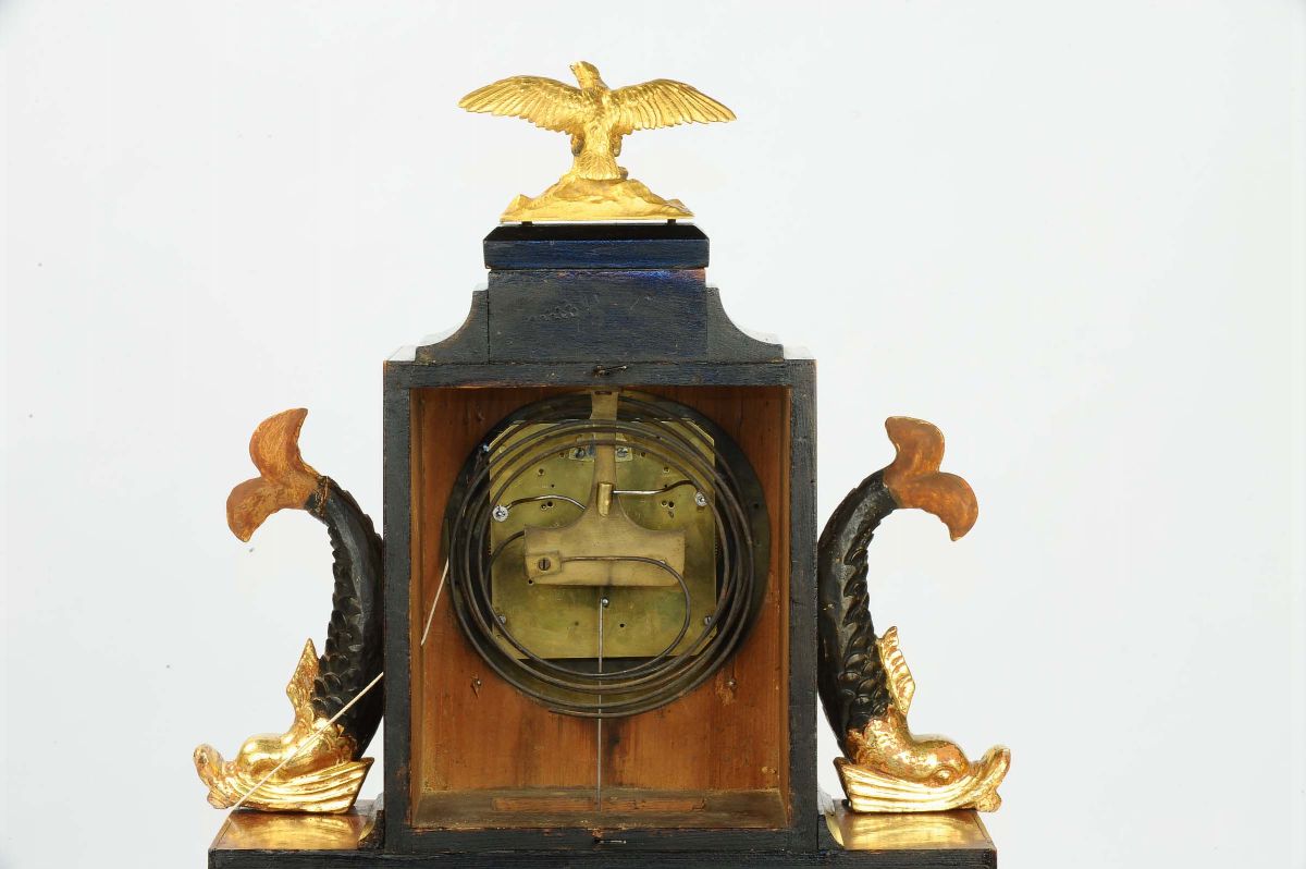 Orologio Austria con Teca e Delfini