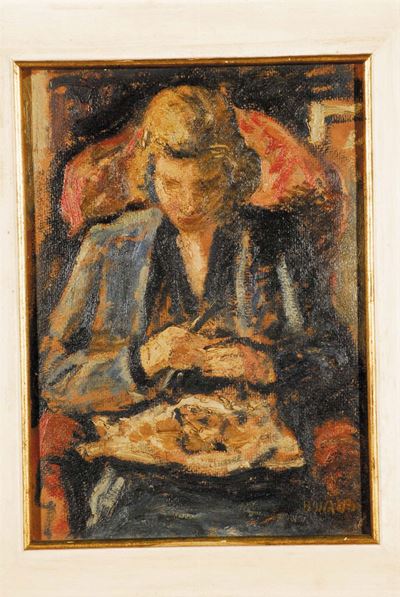 Luigi Bassano (1900-1989)figura Femminile