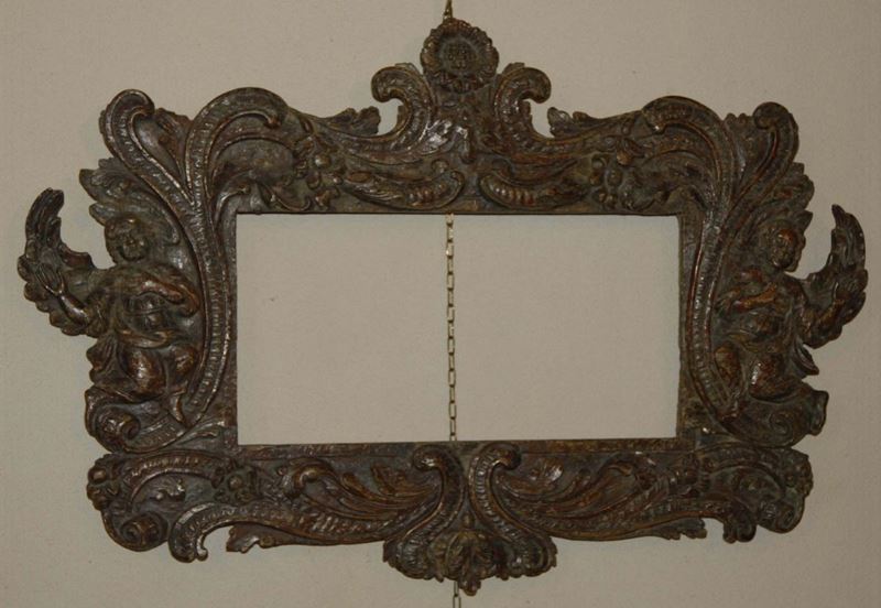 Cornice in legno intagliato, XVIII secolo  - Auction Antique and Old Masters - II - Cambi Casa d'Aste