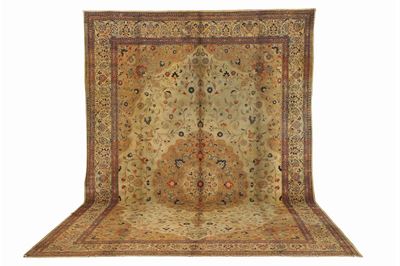 Tappeto Persiano Tabriz, XIX Secolo
