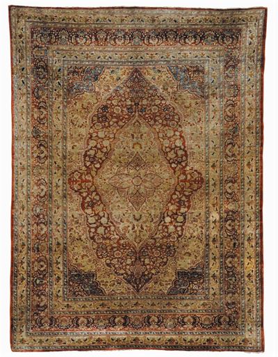 Tappeto Tabriz, Fine XIX Inizio XX Secolo