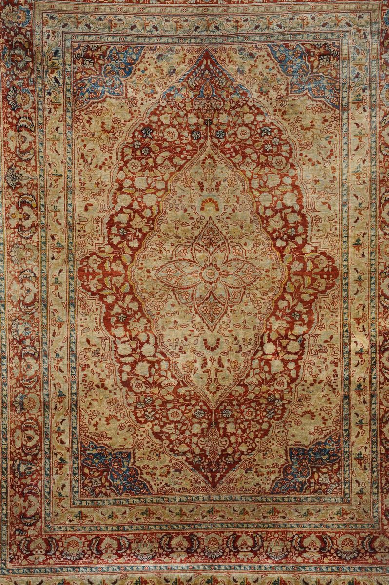 Tappeto Tabriz, Fine XIX Inizio XX Secolo