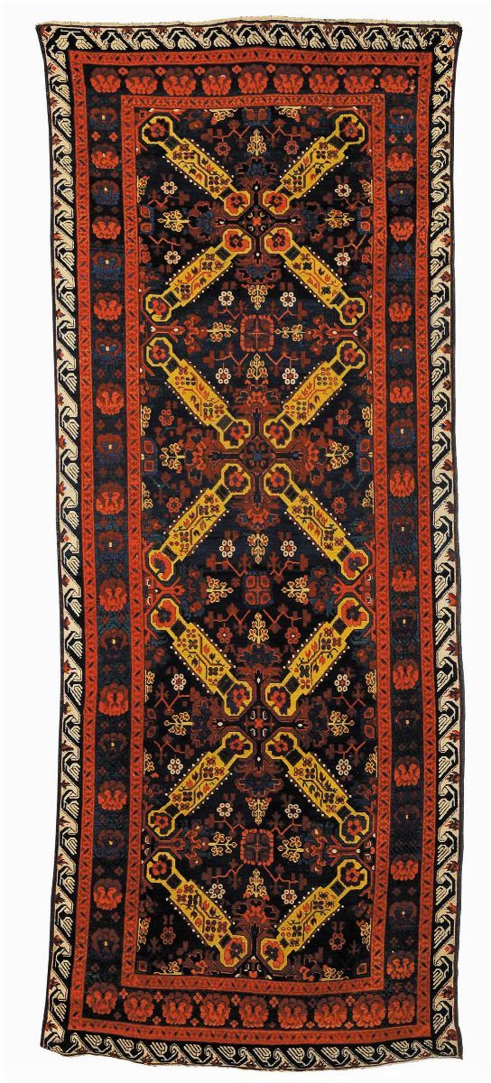 Tappeto caucasico Zeikur Kuba, fine XIX secolo  - Auction Ancient Carpets - Cambi Casa d'Aste