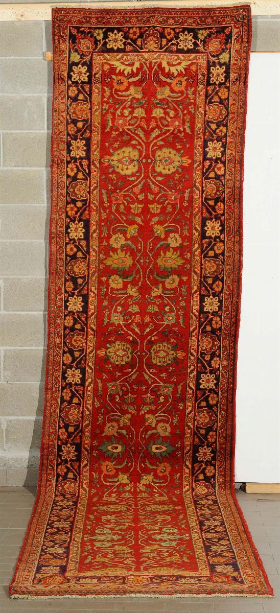 Passatoia Heritz, inizio XX secolo  - Auction Ancient Carpets - Cambi Casa d'Aste