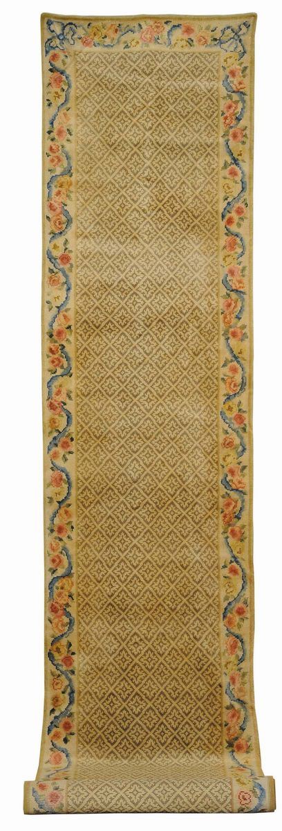 Passatoia savonerie, inizio XX secolo  - Auction Ancient Carpets - Cambi Casa d'Aste