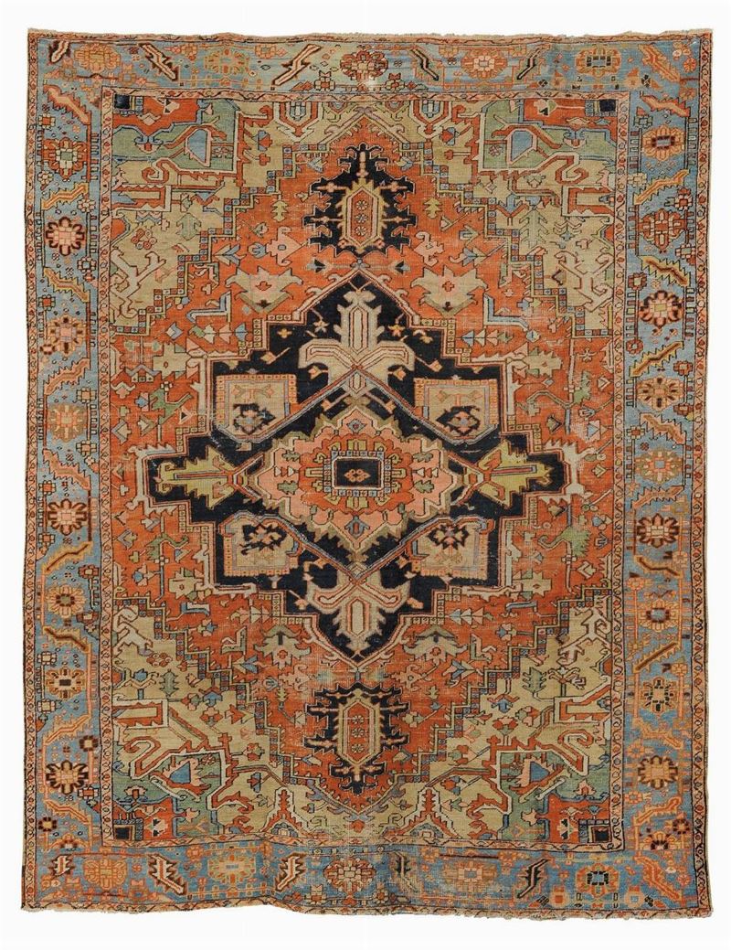 Tappeto persiano Heritz, XIX  secolo  - Auction Ancient Carpets - Cambi Casa d'Aste