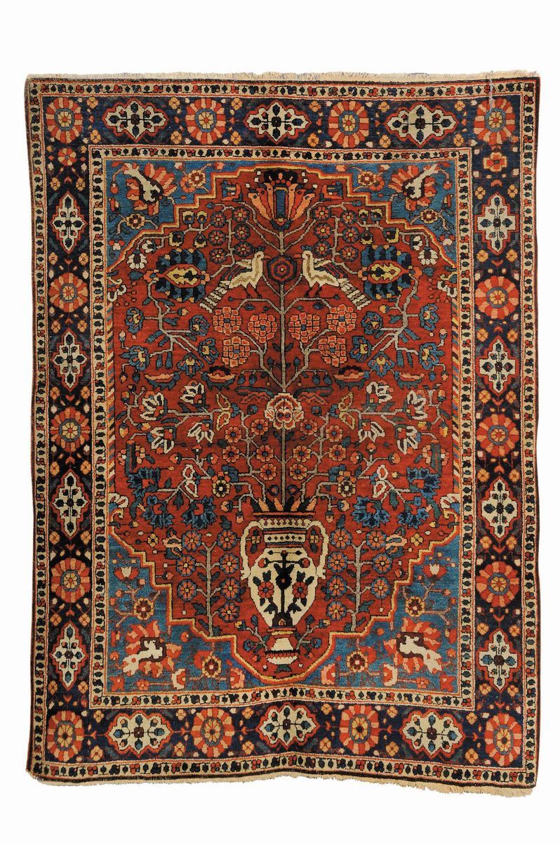 Tappeto persiano Baktiari, inizio XX secolo  - Auction Ancient Carpets - Cambi Casa d'Aste