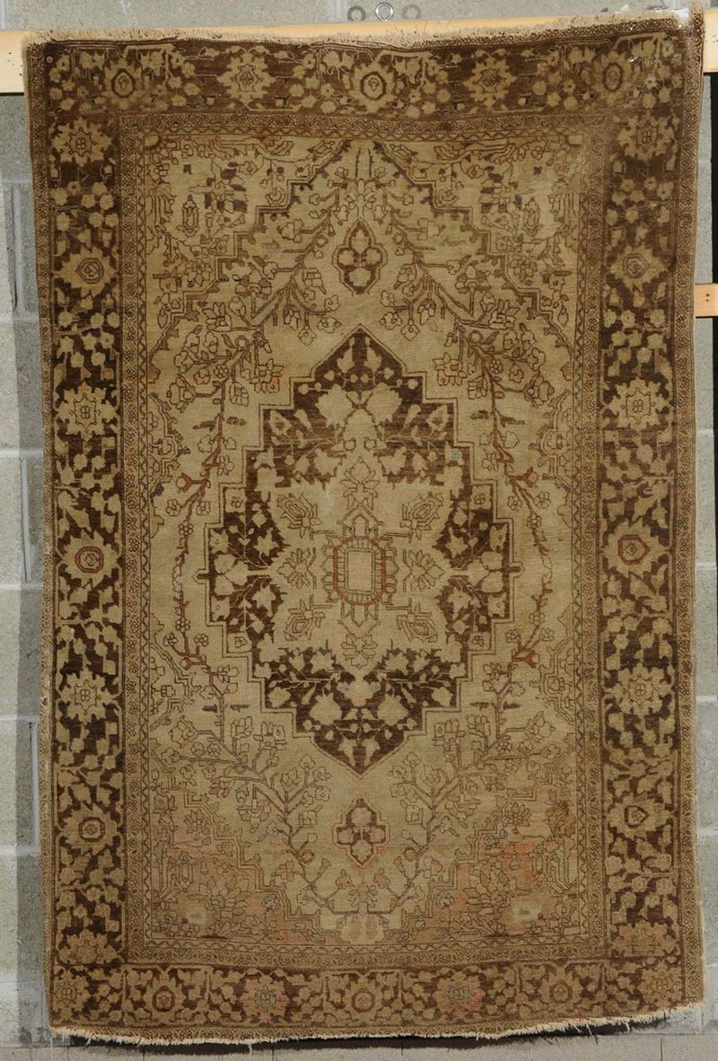 Tappeto persiano Haji Jalili, inizio XX secolo  - Auction Ancient Carpets - Cambi Casa d'Aste