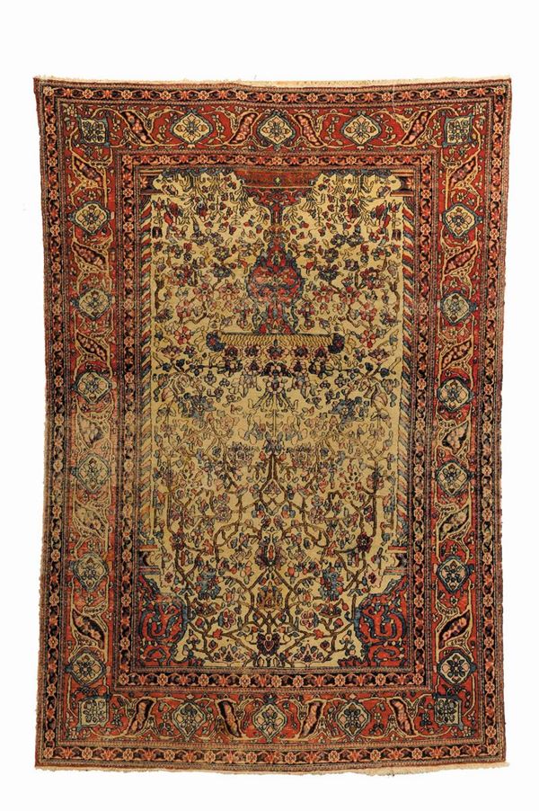 Tappeto persiano Isfhan, fine XIX secolo