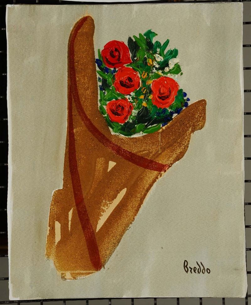 Gastone Breddo (1915-1991) Senza titolo  - Auction OnLine Auction 09-2012 - Cambi Casa d'Aste