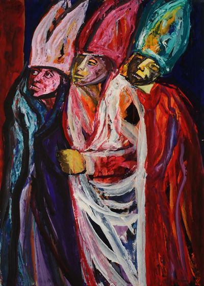 Saverio Terruso (1939-2003)vescovi in Processione, 1980
