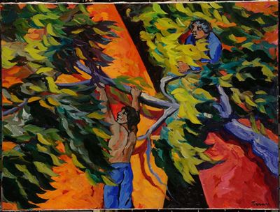 Saverio Terruso (1939-2003)ramo Spezzato