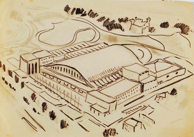 Carlo Quaglia (1903-1970)il Lingotto, 1955