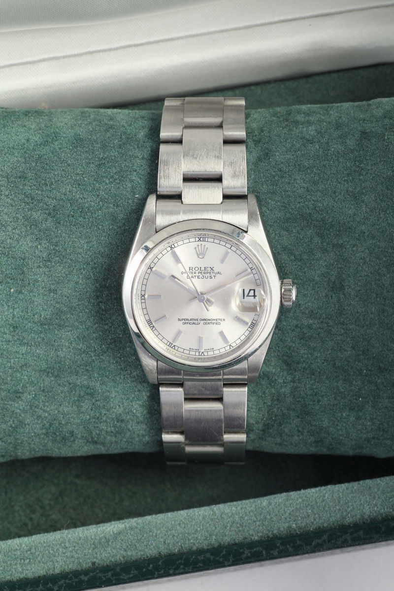 Orologio da polso Rolex Oyster Perpetual Datejust  - Auction Ancient and Contemporary Clocks and Jewels - Cambi Casa d'Aste
