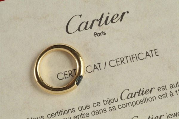 Anello firmato Cartier